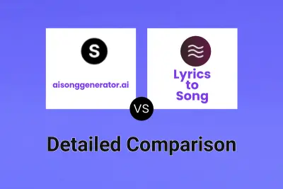 aisonggenerator.ai vs Lyrics to Song