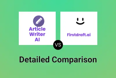 Article Writer AI vs Firstdraft.ai