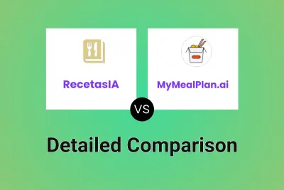 RecetasIA vs MyMealPlan.ai Detailed comparison features, price