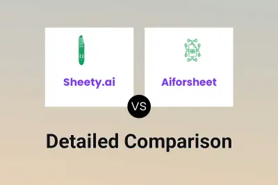 Sheety.ai vs Aiforsheet