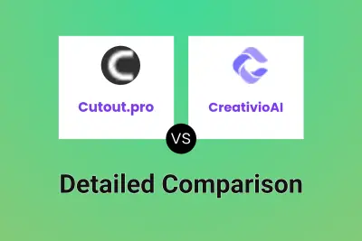 Cutout.pro vs CreativioAI Detailed comparison features, price