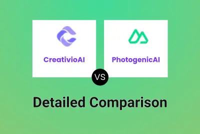 CreativioAI vs PhotogenicAI Detailed comparison features, price