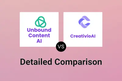 Unbound Content AI vs CreativioAI Detailed comparison features, price