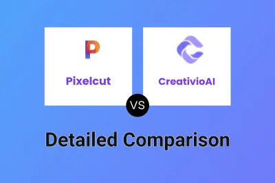 Pixelcut vs CreativioAI Detailed comparison features, price