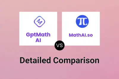 GptMath AI vs MathAI.so