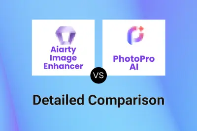 Aiarty Image Enhancer vs PhotoPro AI