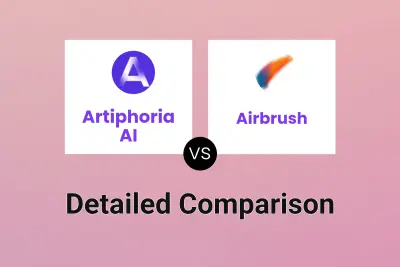 Artiphoria AI vs Airbrush Detailed comparison features, price