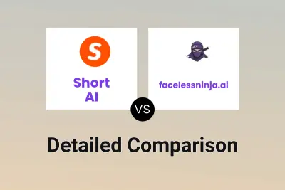 Short AI vs facelessninja.ai