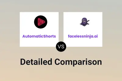 AutomaticShorts vs facelessninja.ai