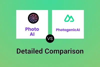 Photo AI vs PhotogenicAI Detailed comparison features, price