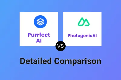 Purrfect AI vs PhotogenicAI Detailed comparison features, price