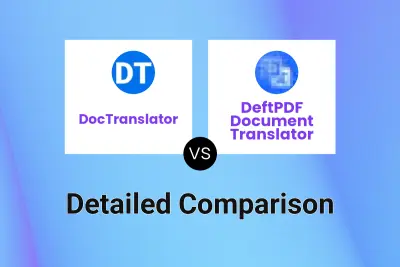 DocTranslator vs DeftPDF Document Translator