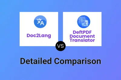 Doc2Lang vs DeftPDF Document Translator