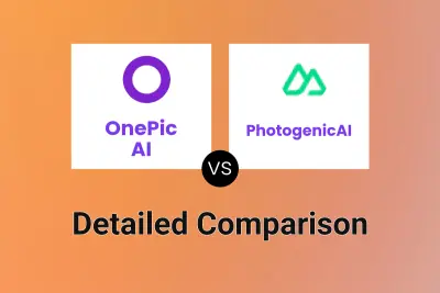 OnePic AI vs PhotogenicAI Detailed comparison features, price