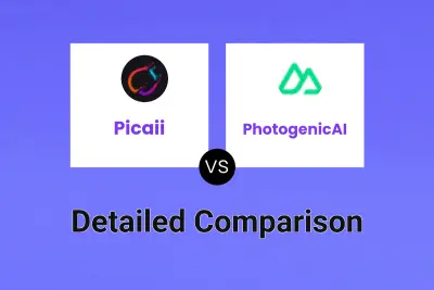 Picaii vs PhotogenicAI Detailed comparison features, price