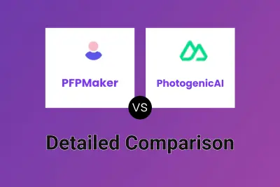 PFPMaker vs PhotogenicAI Detailed comparison features, price