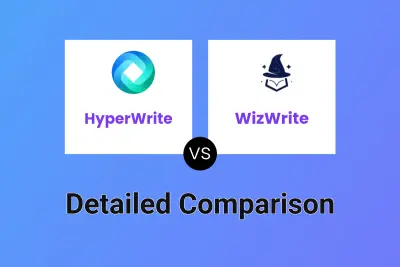 HyperWrite vs WizWrite Detailed comparison features, price