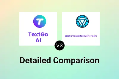 TextGo AI vs aitohumantextconverter.com