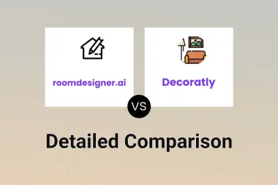 roomdesigner.ai vs Decoratly Detailed comparison features, price