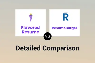 Flavored Resume vs ResumeBurger