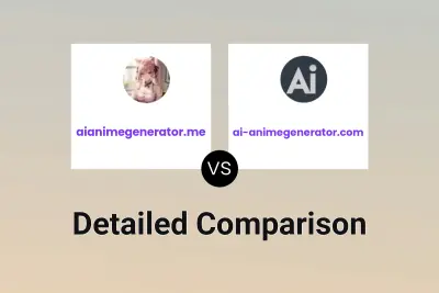 aianimegenerator.me vs ai-animegenerator.com