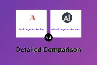 aianimegenerator.live vs ai-animegenerator.com