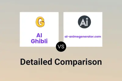 AI Ghibli vs ai-animegenerator.com