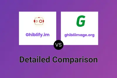 Ghiblify.im vs ghibliimage.org