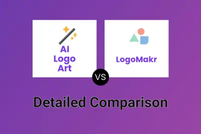 AI Logo Art vs LogoMakr