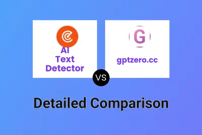 AI Text Detector vs gptzero.cc