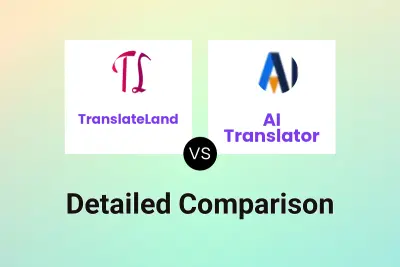TranslateLand vs AI Translator