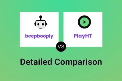 beepbooply vs PlayHT Detailed comparison features, price