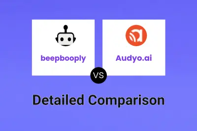 beepbooply vs Audyo.ai Detailed comparison features, price