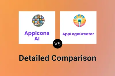 Appicons AI vs AppLogoCreator Detailed comparison features, price