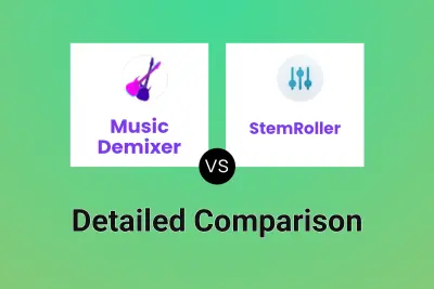 Music Demixer vs StemRoller