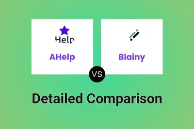 AHelp vs Blainy Detailed comparison features, price