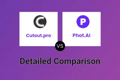 Cutout.pro vs Phot.AI Detailed comparison features, price