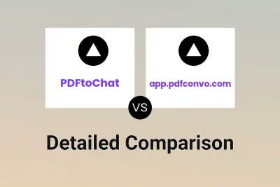 PDFtoChat vs app.pdfconvo.com