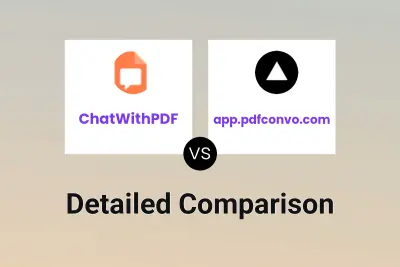 ChatWithPDF vs app.pdfconvo.com
