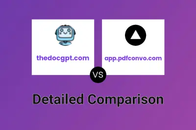thedocgpt.com vs app.pdfconvo.com