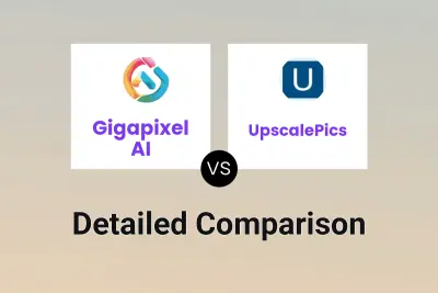 Gigapixel AI vs UpscalePics