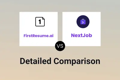 FirstResume.ai vs NextJob
