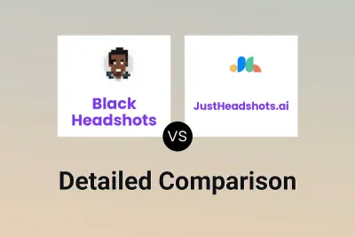 Black Headshots vs JustHeadshots.ai