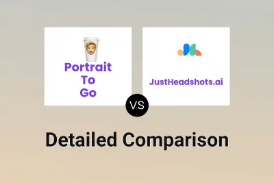 Portrait To Go vs JustHeadshots.ai
