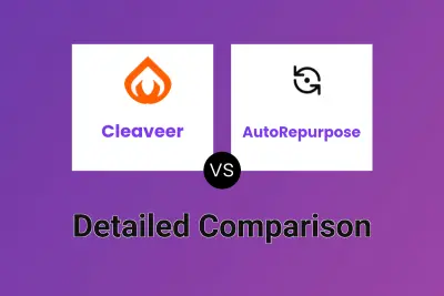 Cleaveer vs AutoRepurpose Detailed comparison features, price