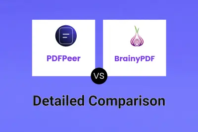 PDFPeer vs BrainyPDF
