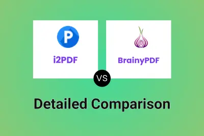 i2PDF vs BrainyPDF