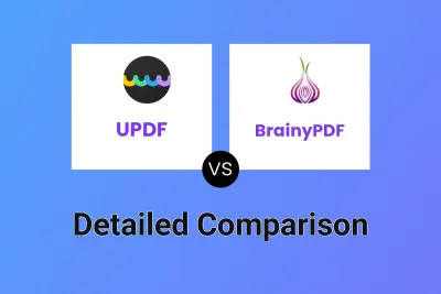 UPDF vs BrainyPDF