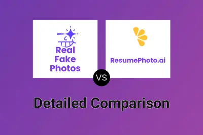 Real Fake Photos vs ResumePhoto.ai