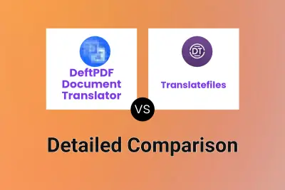 DeftPDF Document Translator vs Translatefiles